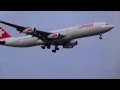 Swiss Plane landing at Zürich Airport - Switzerland ...