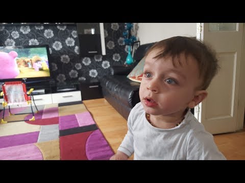 Tayus baby first time crawling