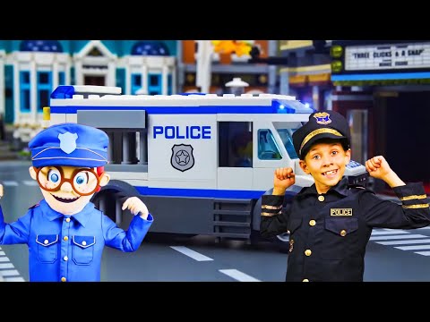 Police Cars for Kids 🚓 Fun Race Adventures with Police Vehicles | Kidibli