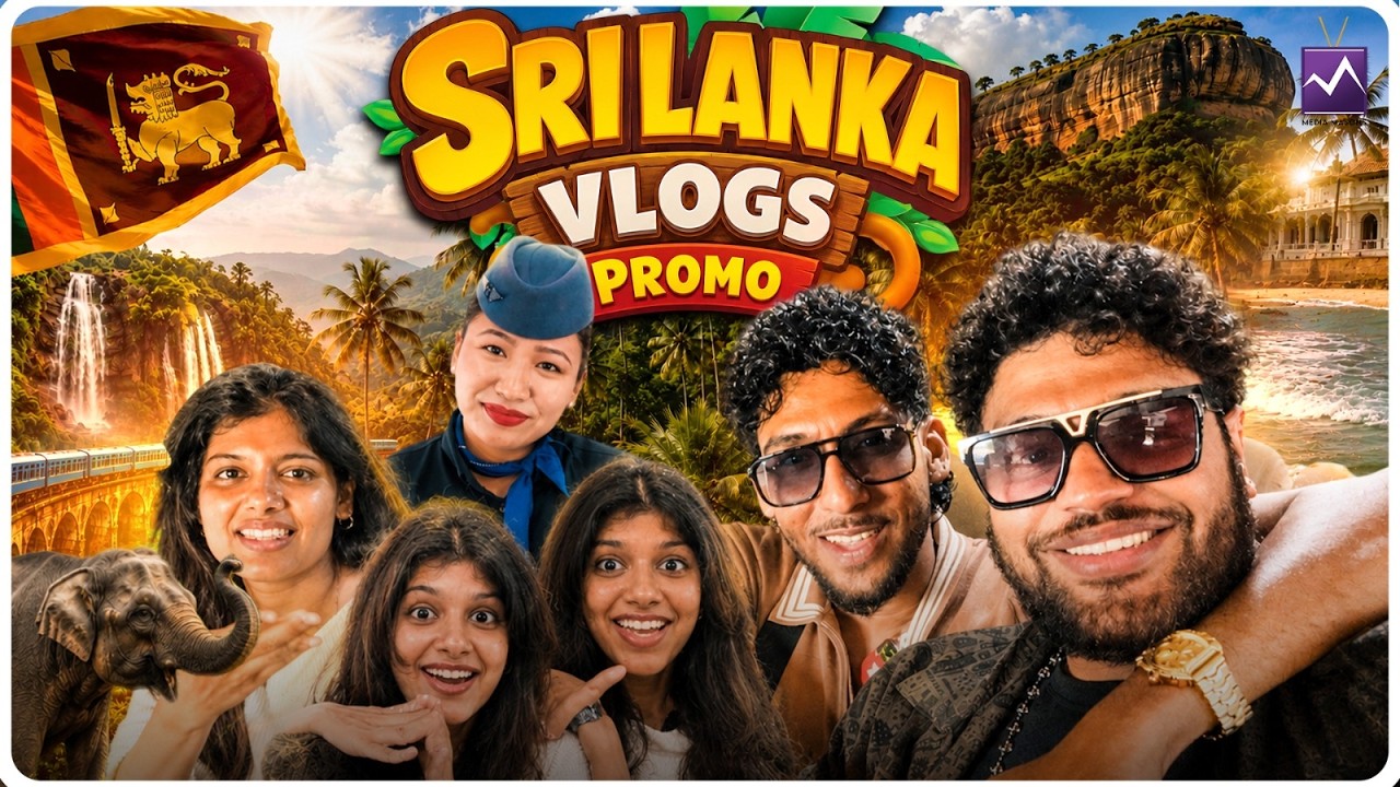 TNT Srilanka Vlog Promo😉 | Vaanisha Vlogs | Vaaheesan  & Monisha Blessy | Srilanka Vlog