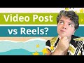 What Is The Difference Between A Video Post And Reel On Facebook