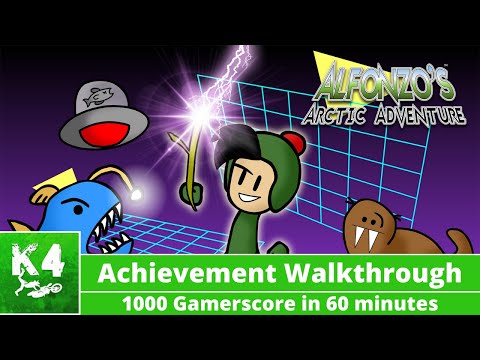 Alfonzo's Arctic Adventure - 100% Achievement Guide Walkthrough (1000G IN 60 MINUTES!)