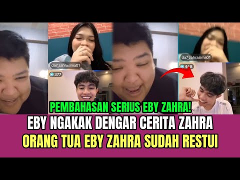 Live Eby Laughs Hearing Zahra's Story, Eby and Zahra's Parents Have Already Approved!