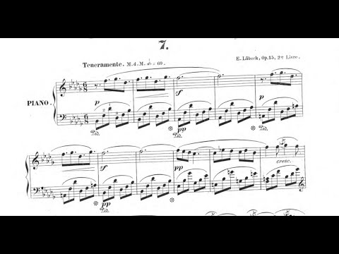 Ernst Lübeck - 12 Grandes Etudes, Op. 15/7