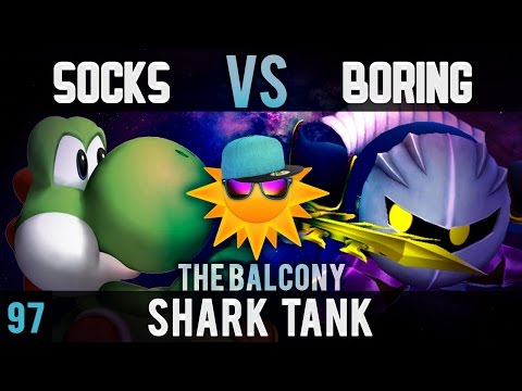 PM @ the Balcony 96 - Shark Tank ft. burntsocks (Yoshi) VS Boringman (Meta Knight)