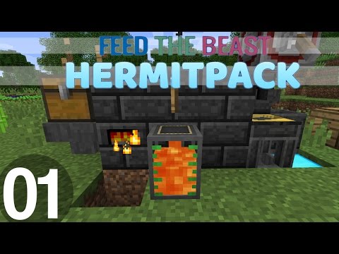 Hermit Pack Ep 01 - Getting Started and Ore Tripling!