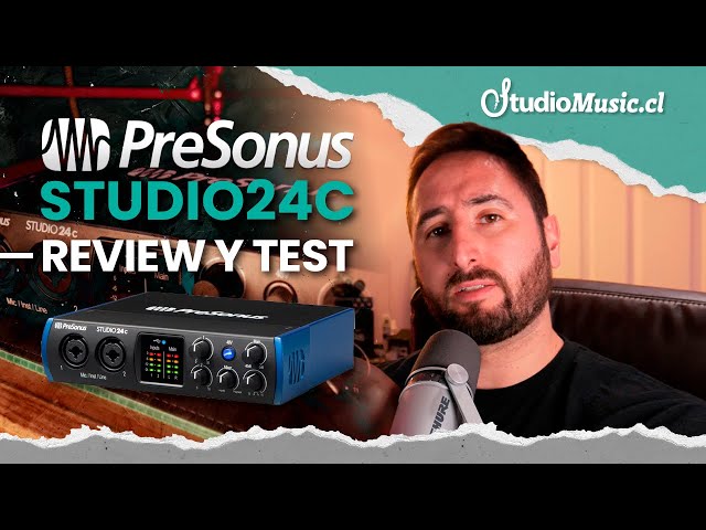 Vídeo relacionado con PreSonus Studio 24c, Interfaz de Audio USB-C, Para Grabación, Difusión, Podcasting con Paquete de Software incluido Studio One Artist, Ableton Live Lite DAW