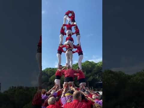 Castellers de Barcelona: 4 de 7 - La Verneda (12/11/2022)