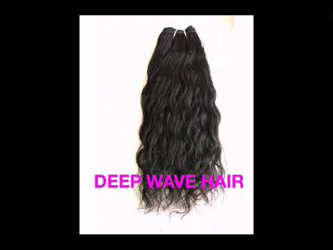 Black wavy 2020 promtions remy virgin human hair, hair grade...