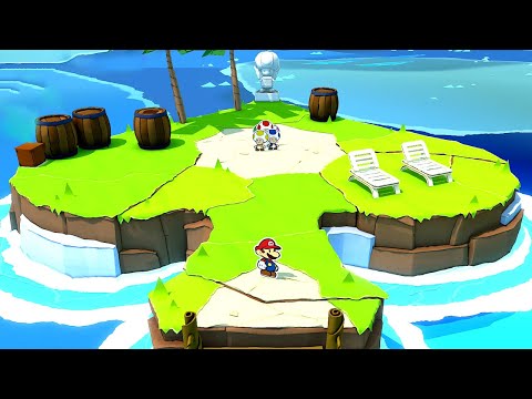 Spade Island - Paper Mario: The Origami King Walkthrough