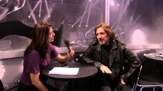 Frankie DiVita interviews Geezer Butler of Black Sabbath at NAMM 2013