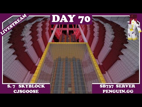 Ultimate Skyblock Challenge - Day 70 - Season 7 on Penguin.GG Server