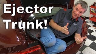 Aston Martin DB9 Trunk Emergency Release