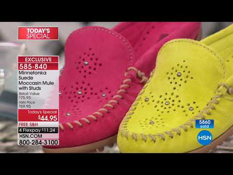 HSN | Minnetonka Footwear 03.09.2018 - 01 AM