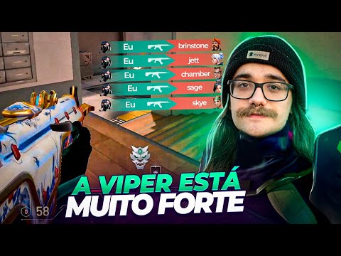 A MELHOR partida que já JOGUEI de VIPER!