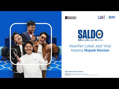 SALDO - Eps. 63: Kearifan Lokal Jadi Viral Karena Nopek Novian