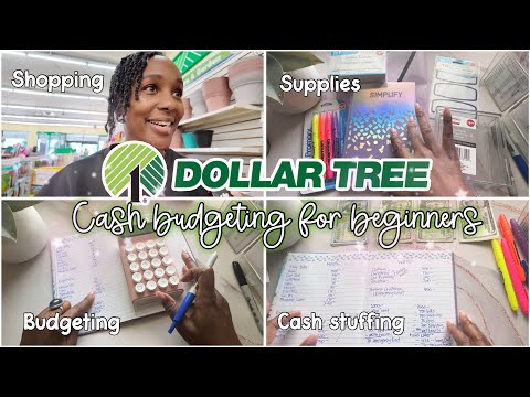 $15 Dollar Tree Budgeting System | How to Cash Budget | Cash Stuffing for Beginners