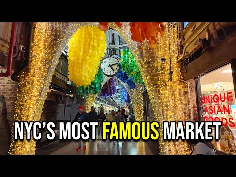 The Most FAMOUS Market in New York City Chelsea Market 4K Walking Tour | NYC Best Food Hall & Shops