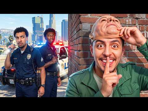 Je TROMPE LA POLICE EN ME FAISANT PASSER POUR UN PNJ SUR GTA 5 !