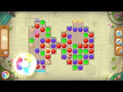 Gardenscapes 1131 Level - 16 moves - NO BooSTERS