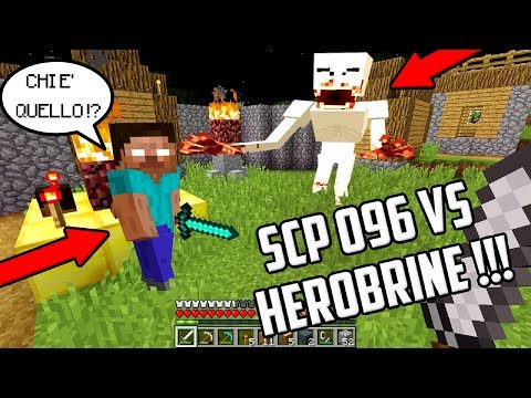 SCP-096 HA ATTACCATO HEROBRINE !!! - Minecraft ITA