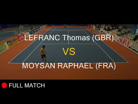 LEFRANC Thomas (GBR) VS MOYSAN RAPHAEL (FRA) - Open Super 12 Auray 2020