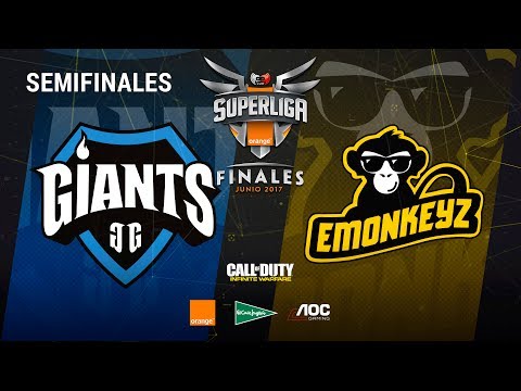 GIANTS GAMING VS EMONKEYZ - #SEMIFINALESCOD - FINALES SUPERLIGAORANGE