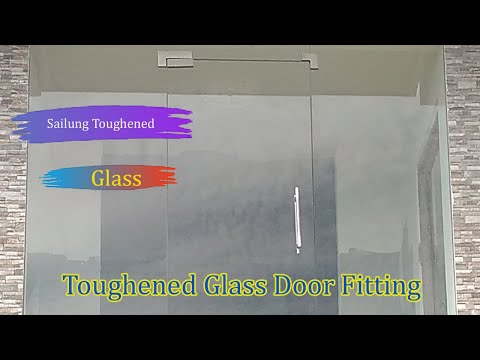 Transparent 12 Mm Toughened Glass, For Office, Shape: Flat
