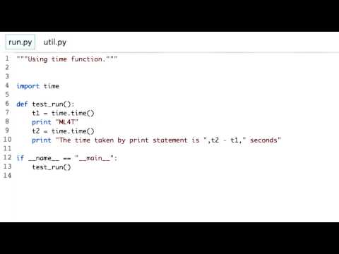 Timing python operations