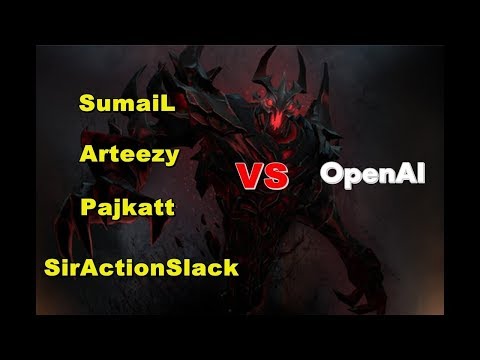 SumaiL, Arteezy, Pajkatt, SirActionSlack VS OpenAI who's can win ?