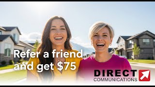 Refer a friend to Directcom Fiber in Eagle Mountain