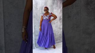 Gorgeous and elegant  Ankara Summer PARTY DRESS #zamakalefashion #latestafricaprint #africanclothing