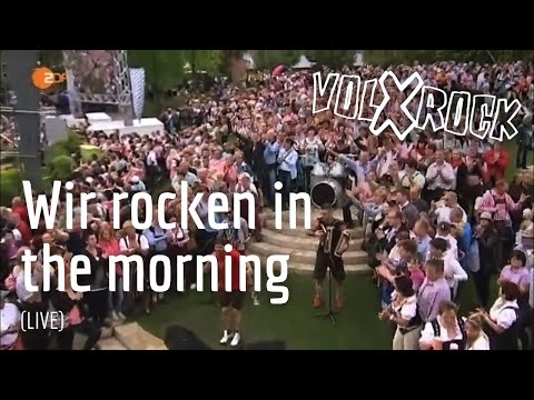 Volxrock - Wir rocken in the morning (ZDF-Fernsehgarten 2014)