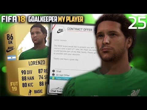 SIGNING FOR NIKE FC! | FIFA 18 Career Mode Goalkeeper w/Storylines | Episode #25