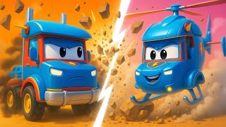 Super Truck Imposter Causes Chaos 🚓 Vehicles Cartoons for Kids | Super Truck gameplay video by SXIRoom200, 33:43 duration