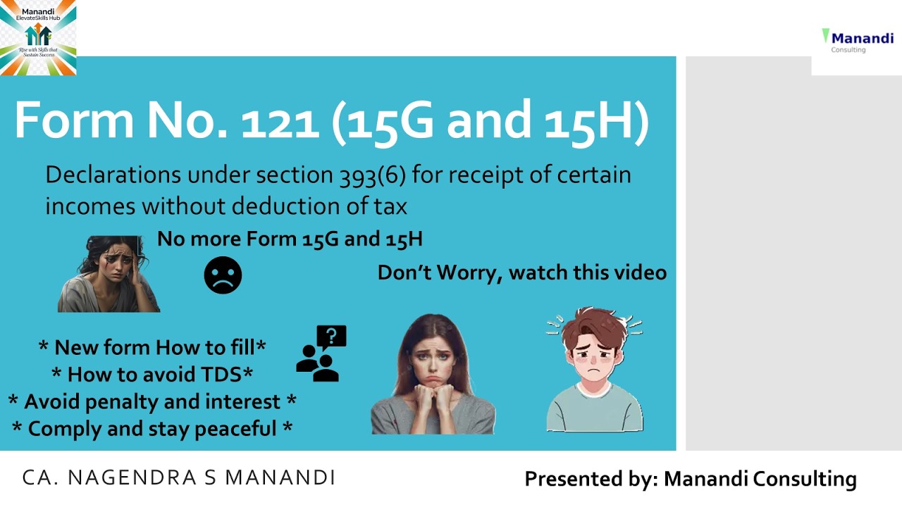 Discover Form No. 121 Under New Income Tax Rules 2026! | Complete Guide & Compliance Tips