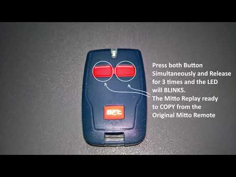 BFT Mitto Replay Remote Duplication