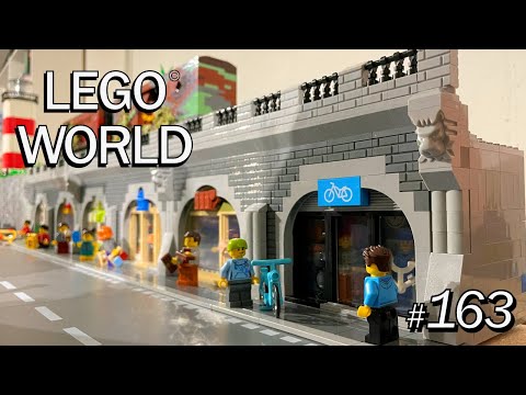 LEGO WORLD (163) - The railroad arches [6] - The bike workshop