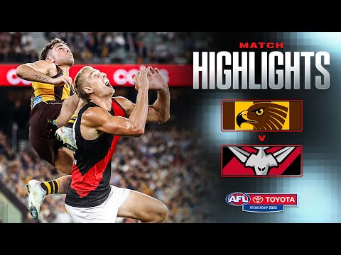 Hawthorn v Essendon Highlights | Round 1, 2025 | AFL