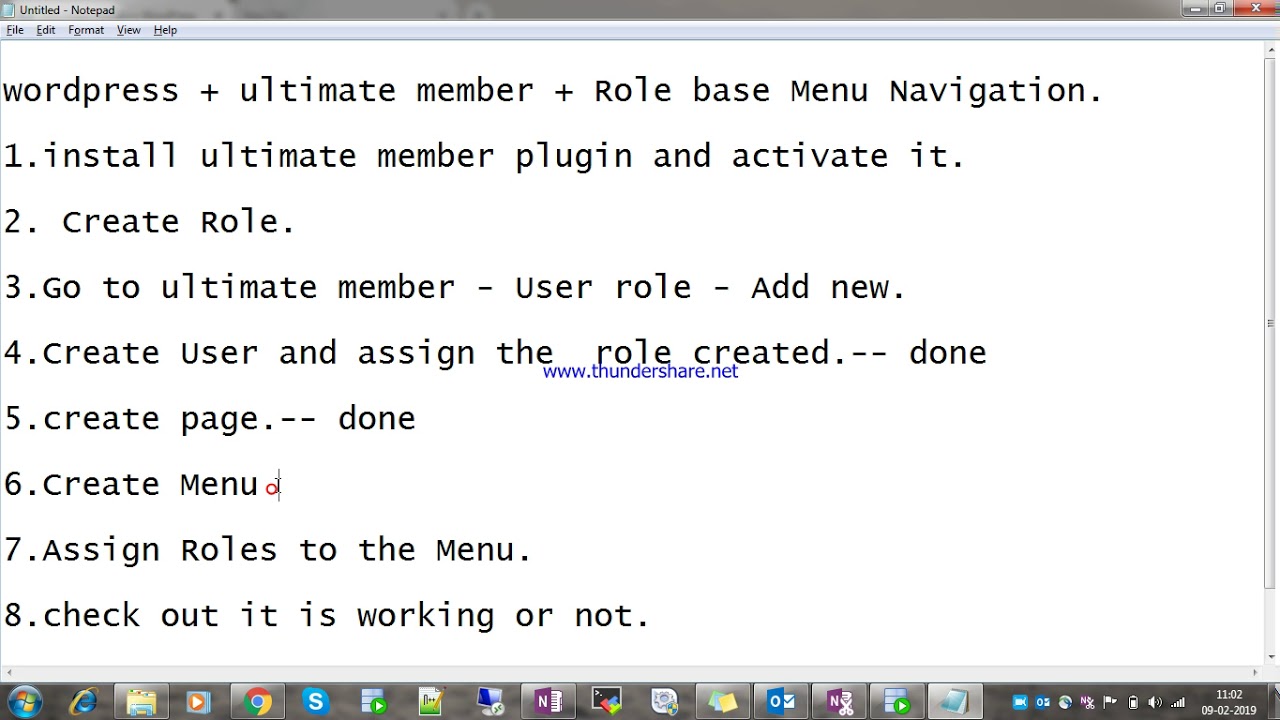 Wordpress + Ultimate member plugin +Role base Menu Navigation