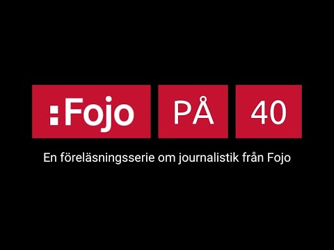 Fojo på 40 - med Olof Lundh