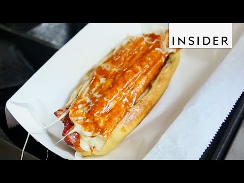 Gourmet Cheesy Hot Dogs