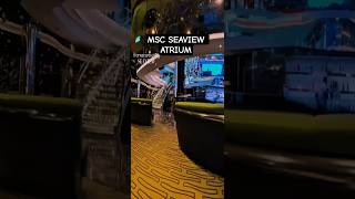 MSC SEAVIEW ATRIUM cruzeiro navio Santos Buzios Salvador @cruzeiros2025 #drone #google  #shorts