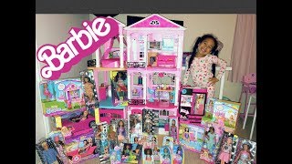 UNBOXING Barbies!!! *Barbie Dream House TOUR* Play WITH BARBIE Chelsea & Friends!!!