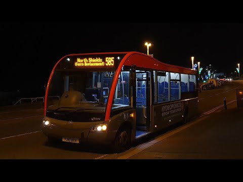 FLAT OUT: Journey on Route 558 | YJ18DLE - Gateshead Central: Optare Solo SR M925