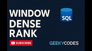 Top 3 Salaries in Each Department Using DENSE_RANK | WINDOW Function Explained!