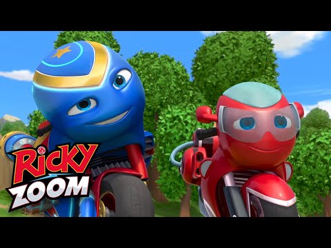 Ricky Meets His Hero! ⚡️Hour Special ⚡️ Motorcycle Cartoon | Ricky Zoom