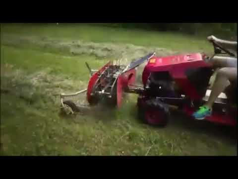 GOLJAT Heckscheibenmähwerk 121+ traktor Panter5 (VERKAUFT)