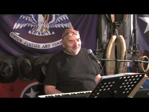 Jan Burian. Vystoupení na chalupě v Ústí u St.Paky v červnu 2025.