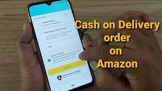 how to order on Amazon and pay by cash | cash on delivery order on Amazon | #amazon #cod